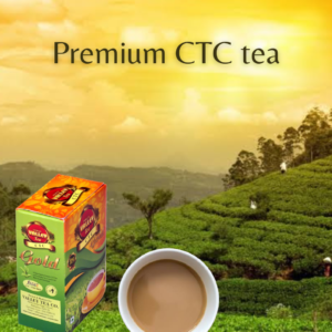 ctc tea in a tea garden setting